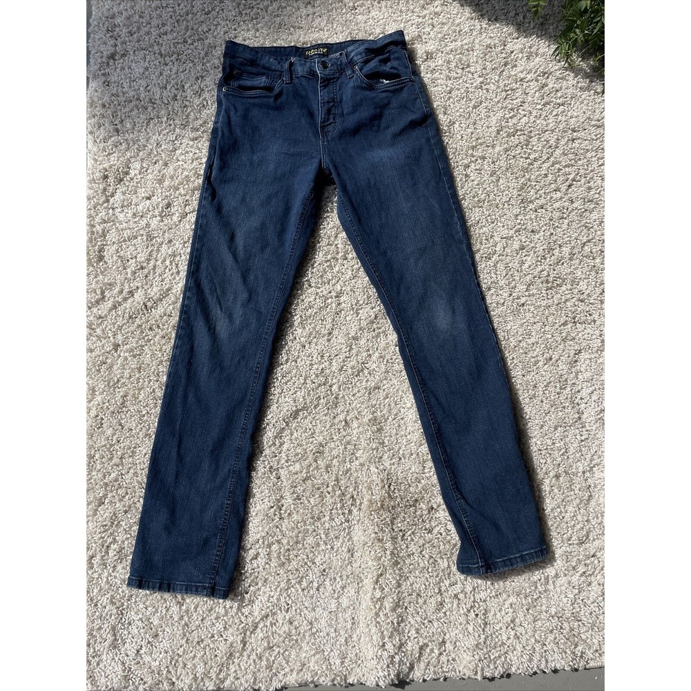 Urban Star Relaxed Fit Straight leg Stretch Jeans Blue Denim Med Wash 32x34*
